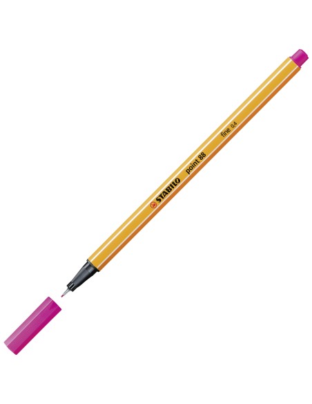  C/10 STABILO POINT 88 ROSA Nº56 PUNTA DE FIBRA 0,4MM. 